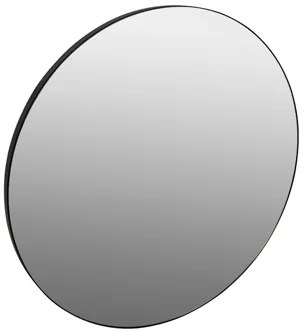 Plieger Nero Round ronde spiegel 60cm mat zwart