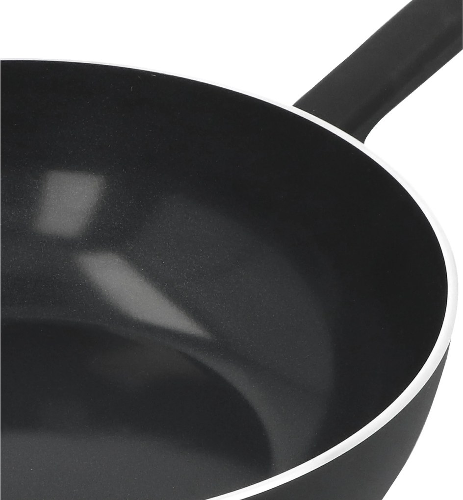 Demeyere Alu Comfort 3 Ceramic Wok vlakke bodem Ceraforce 28 cm - Alu Comfort 3 Ceramic - Demeyere