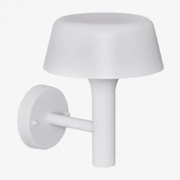 Sivano Aluminium Buitenwandlamp Wit - Sklum