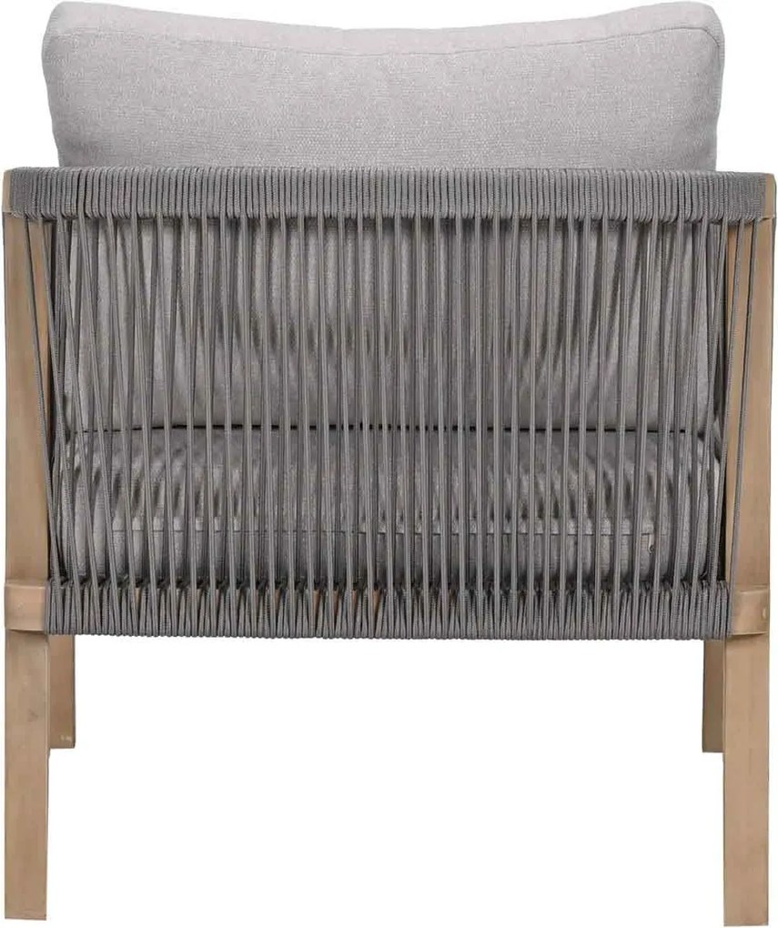 Garden Impressions Alora loungestoel acacia - grey sand