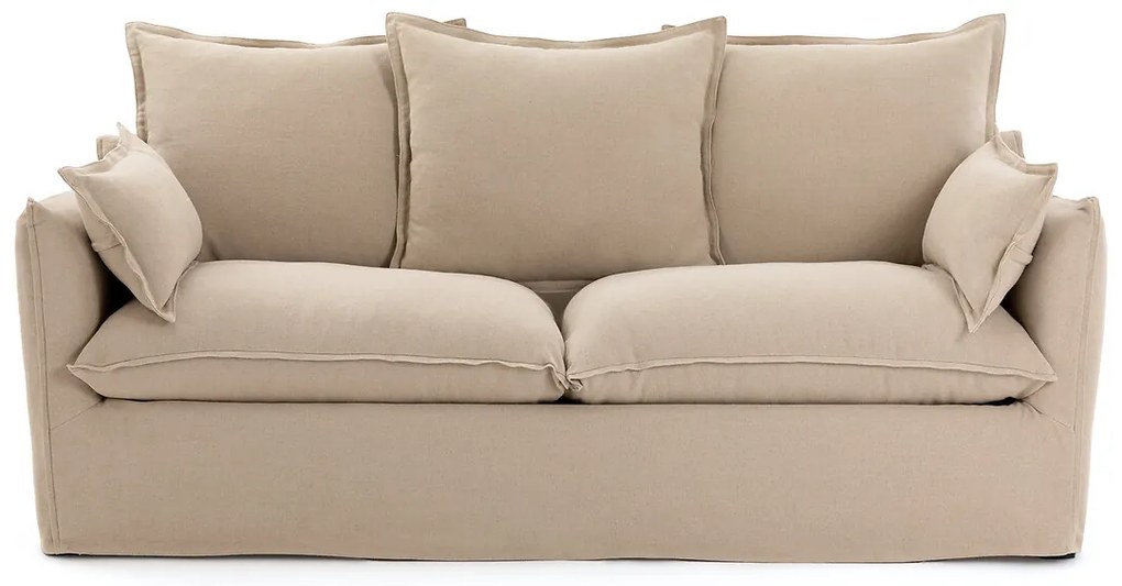 Bank 2-, 3-, 4- of 5-zits, afneembare hoezen, dik linnen, Odna