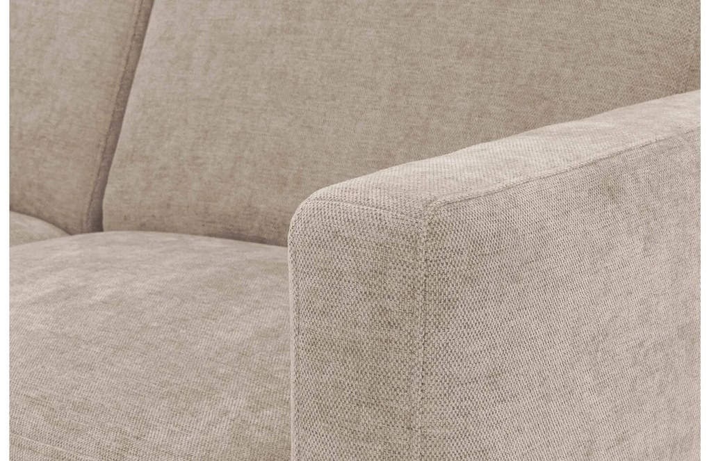 Goossens Hoekbank Tiolo Met Relaxfunctie En Hoofdsteun bruin, stof, 3-zits, modern design met ligelement links