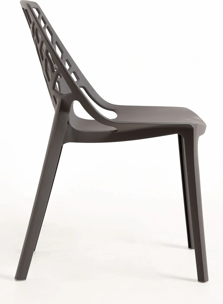 Pak 4 Polypropyleen Hissar Stoelen