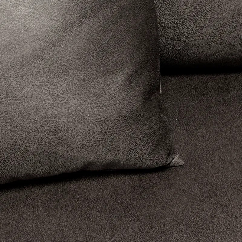 Hoekbank - Faro - links - stof Kentucky antraciet 01