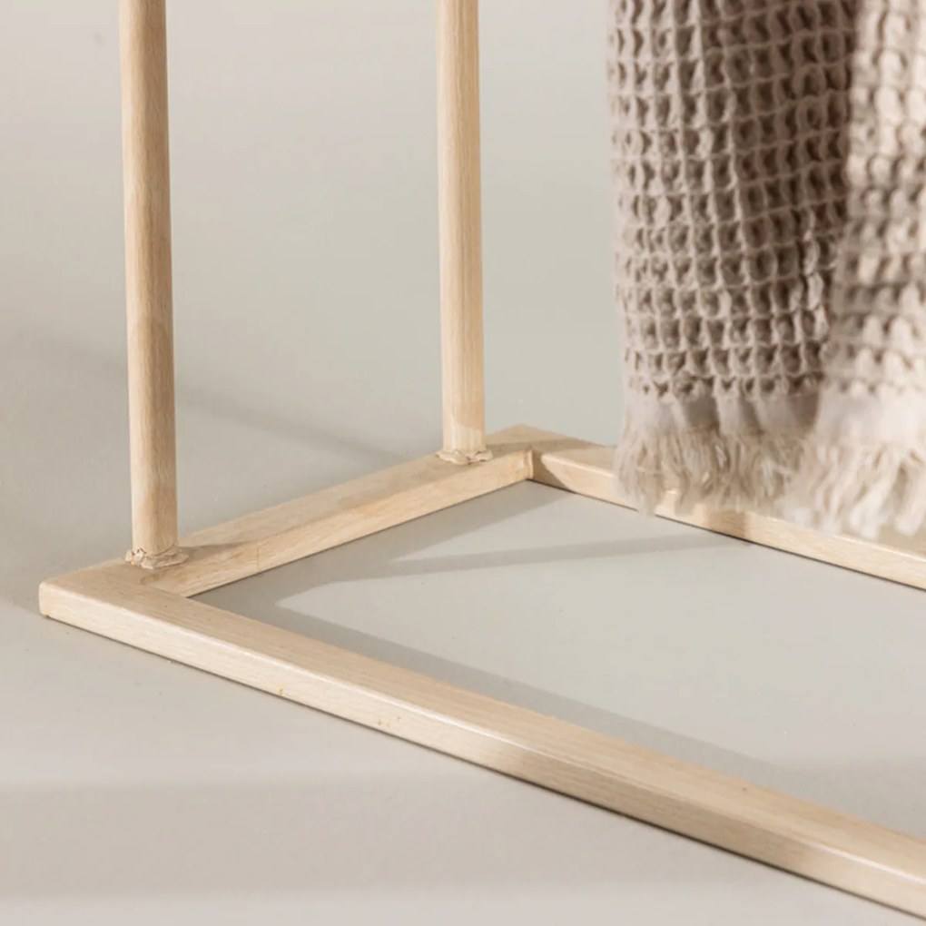 Dubbel Frame Kledingrek Whitewash