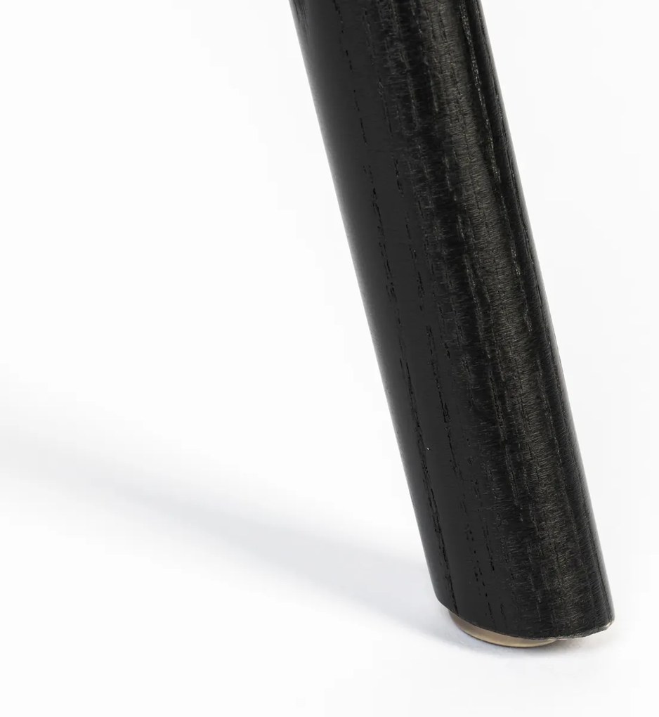 Zuiver Albert Kuip All Black Design Eetkamerstoel Zwart