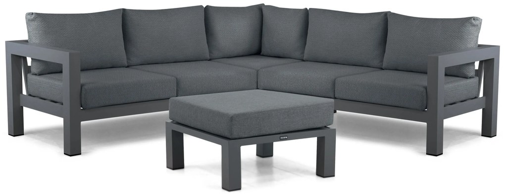 Hoek loungeset 5 personen Aluminium Grijs  Lifestyle Garden Furniture Luca