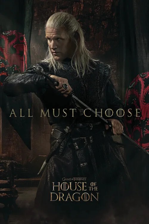 Kunstafdruk House of the Dragon - Prince Deamon Targaryen