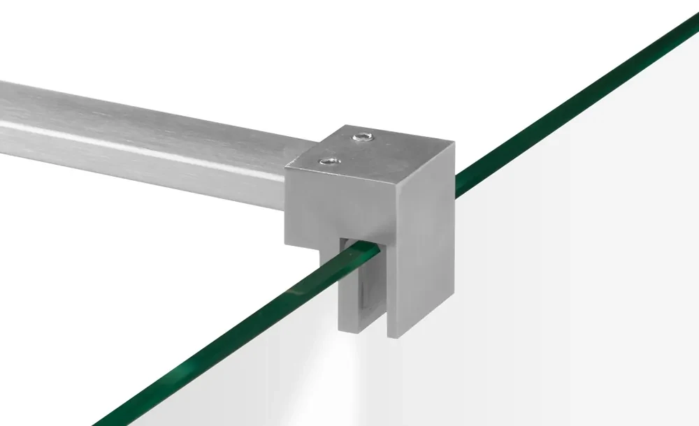 Brauer JC profielloze inloopdouche 120/40cm geborsteld RVS