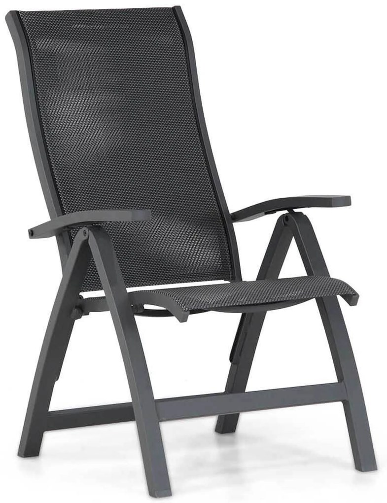 Tuinset 4 personen 180 cm Aluminium/Textileen /Aluminium/textileen Grijs Presto Tarenta/Forest