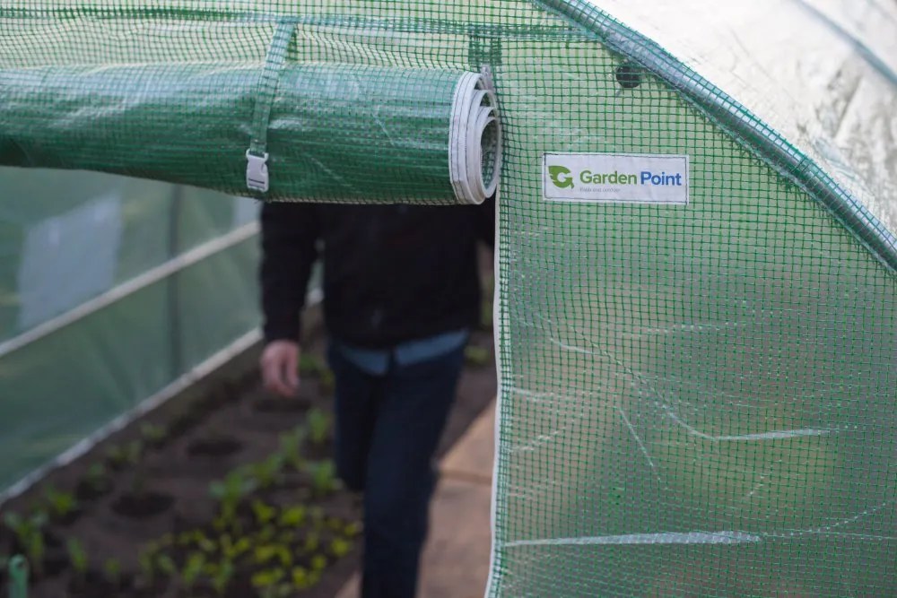Groene folietunnel 3x10m Tuinpunt