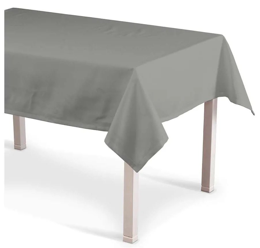 Dekoria Rechthoekig tafelkleed collectie Loneta grijs 130 × 280 cm