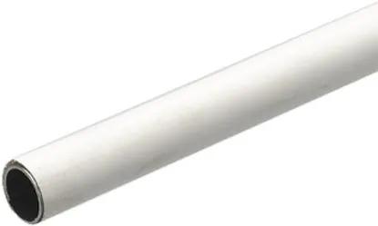 Gordijnroede wit 150cm