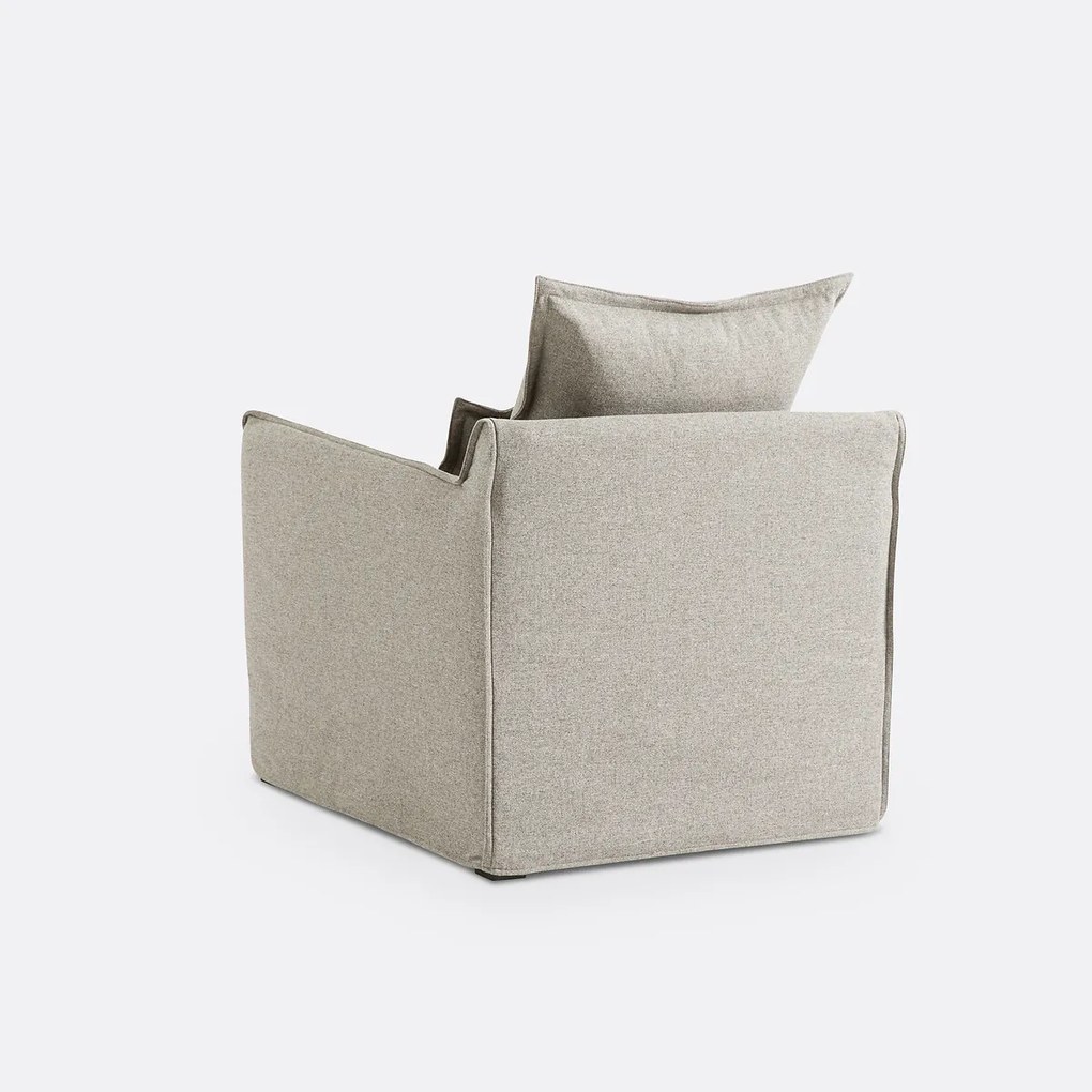 Fauteuil, afneembare hoes, polyester, Odna