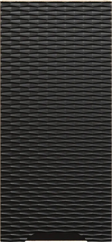 Comad Ocean Black halfhoge kast 75cm zwart