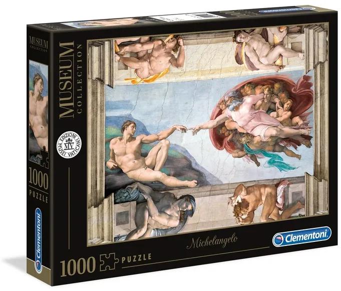 Puzzel Michelangelo Buonarroti - The Creation of Adam