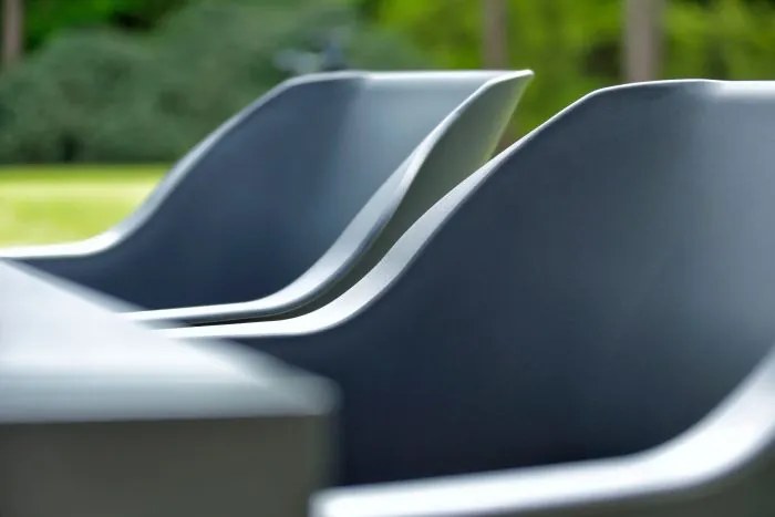 Hartman Sophie Xerix/Kings 4-persoons dining tuinset 180x100 cm. - Antraciet