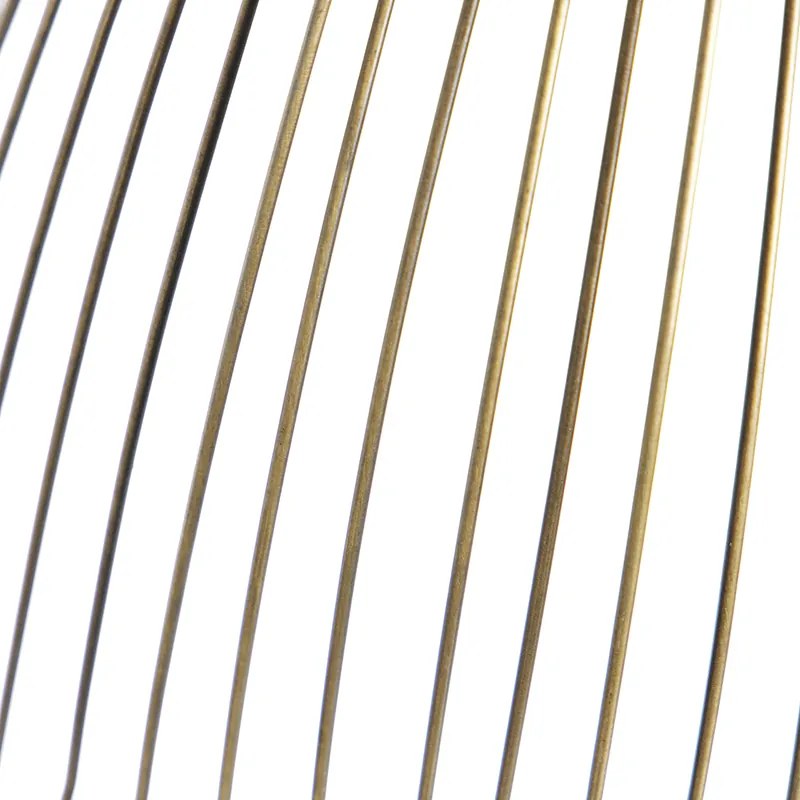 Design hanglamp messing draad 39,8 cm - Pia