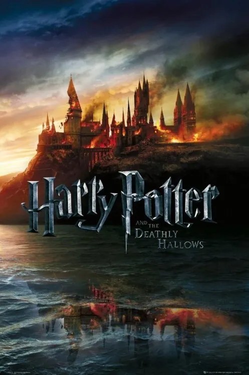 Poster Harry Potter - Brandend Zweinstein