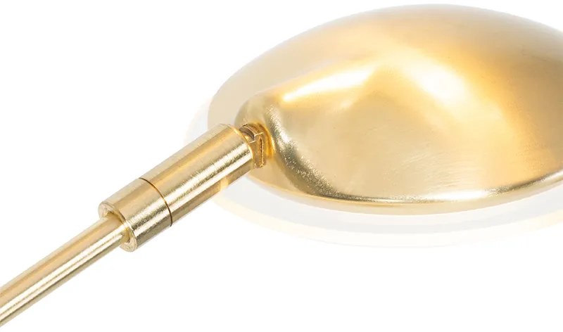 Design vloerlamp messing incl. LED 5-lichts - Sixties Trento