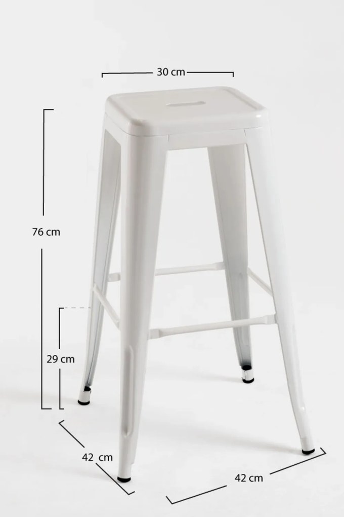 Set 4 hoge Torix krukken