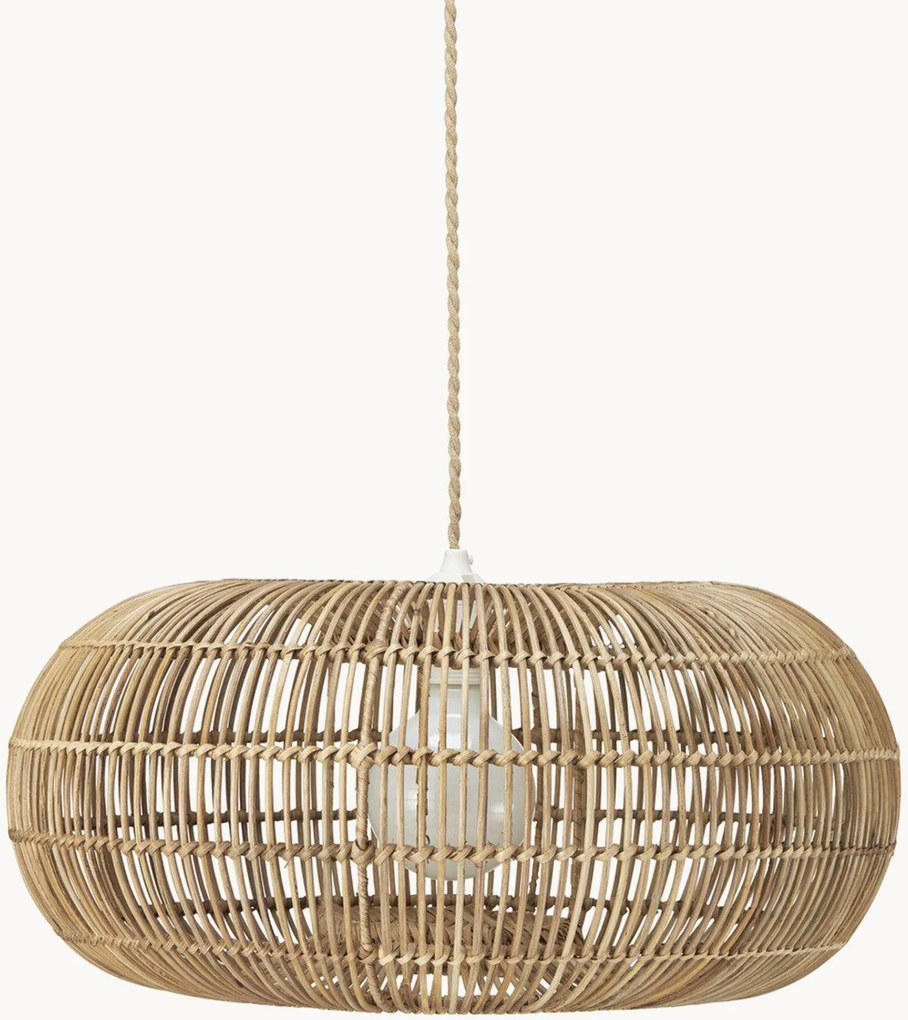 Handgemaakte rotan hanglamp Zuri