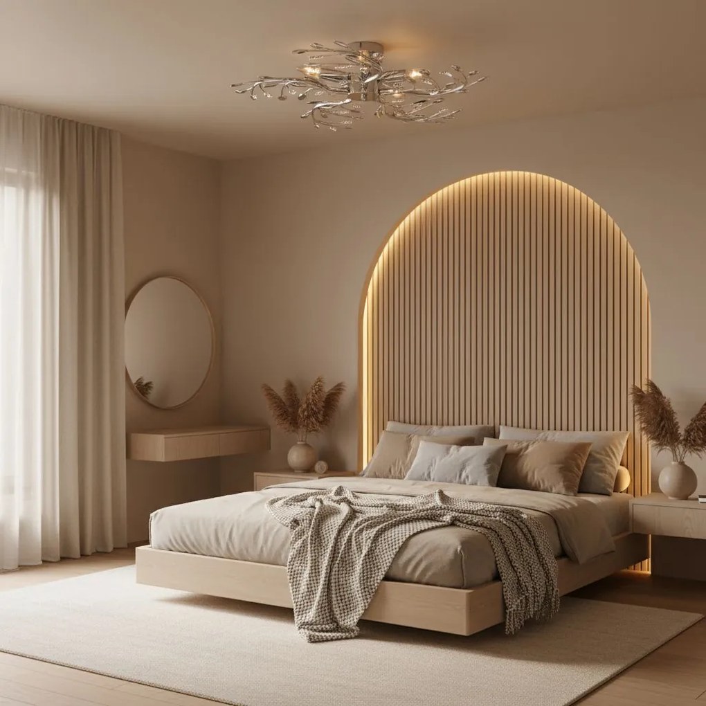 Plafondlamp EBT020-5C CHROME