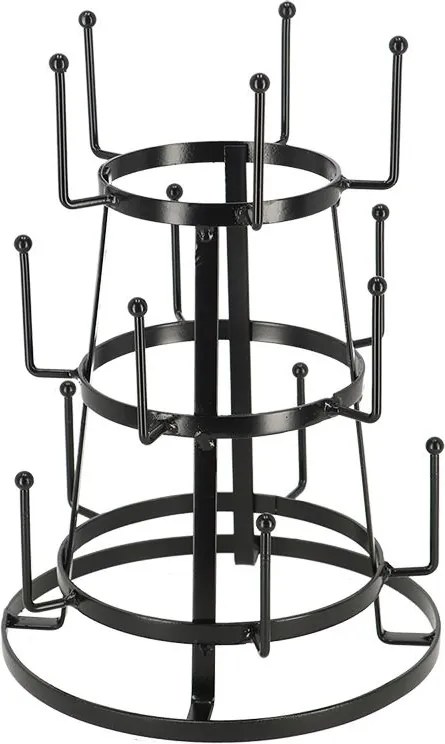 Esschert Design droogrek voor flessen of mokken - Mokkenrekje