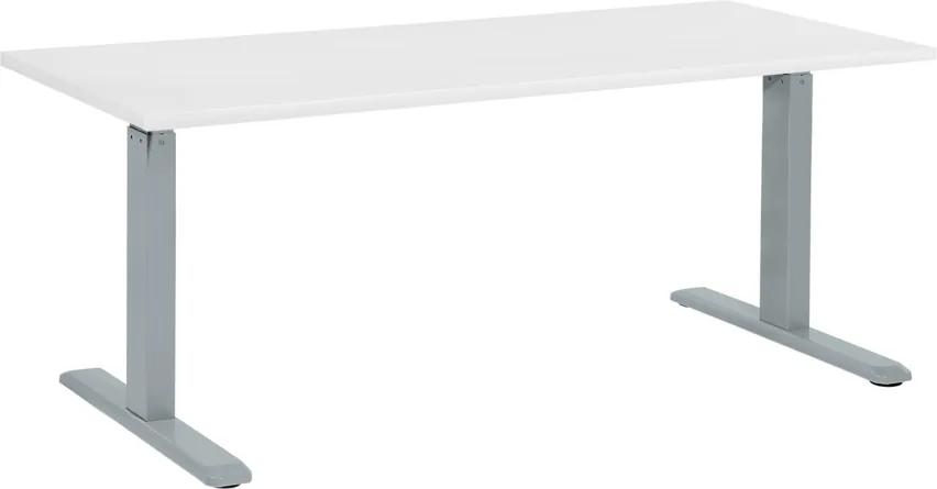 Bureau elektrisch verstelbaar wit/grijs 160 x 72 cm UPLIFT II