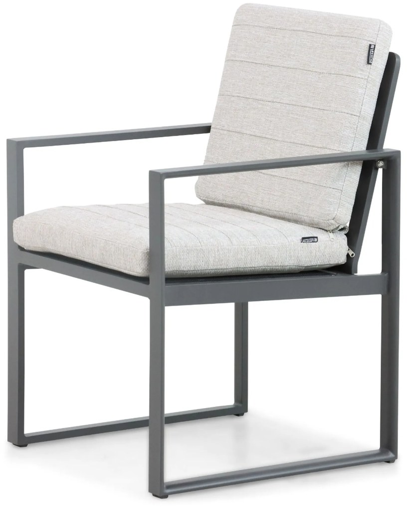 Tuinstoel Aluminium Grijs-antraciet Lifestyle Garden Furniture Nuno