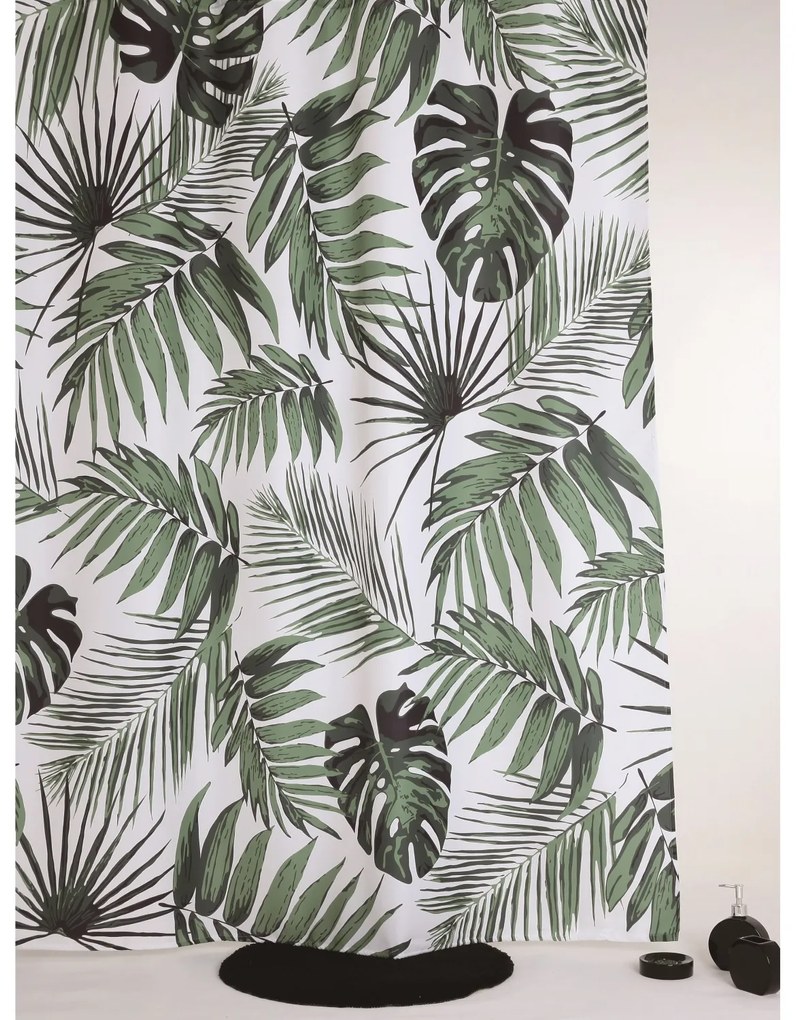 Allibert Douchegordijn Foster Planten 180x200cm