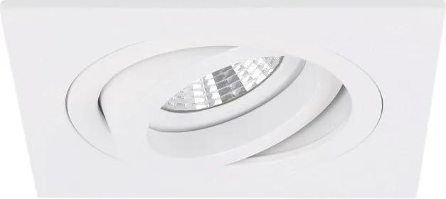 Torino - Inbouwspot Wit Vierkant - Kantelbaar - 1 Lichtpunt - 93x93mm | LEDdirect.nl