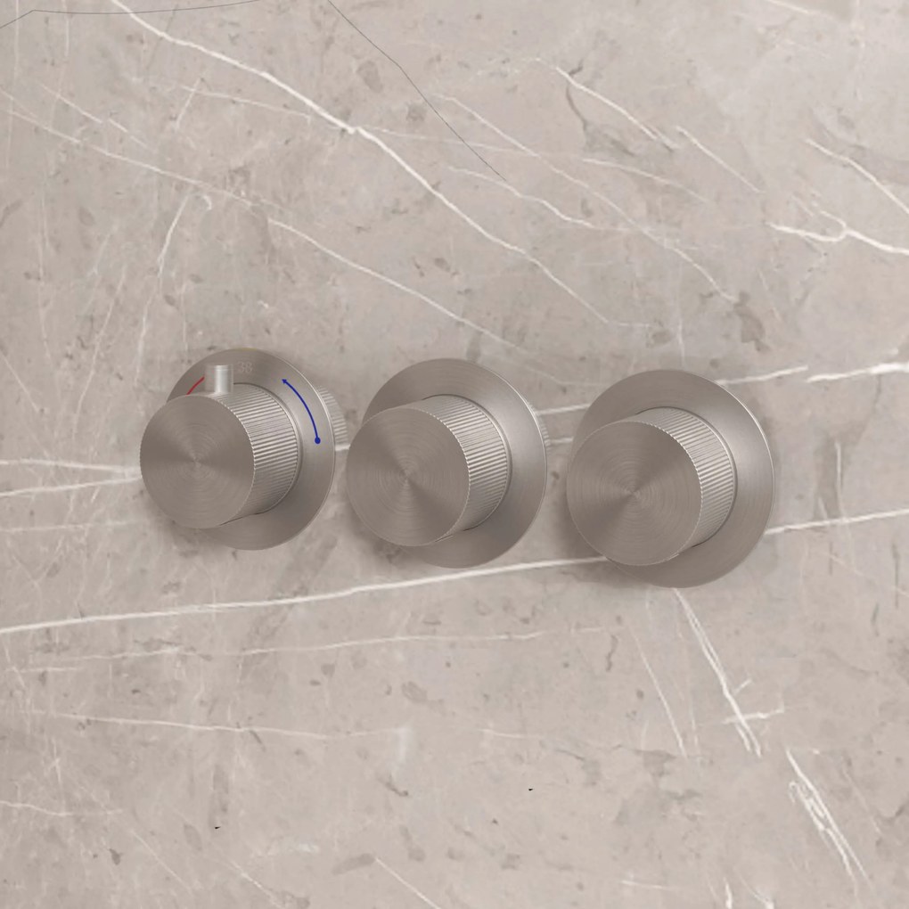 Best Design High End Ore complete 2-wegs inbouwthermostaat RVS