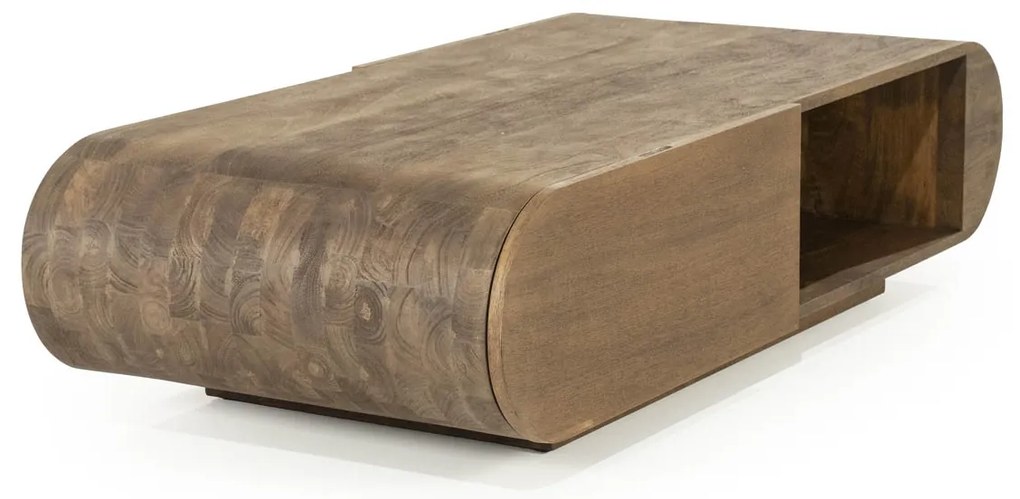 Salontafel Met Opbergruimte - 130 X 60cm.