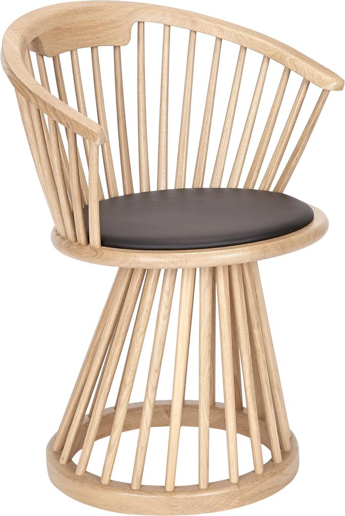 Tom Dixon Fan Dining Chair stoel naturel eiken