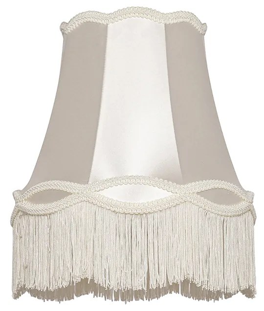 Stoffen lampenkap crème 30 cm - Granny