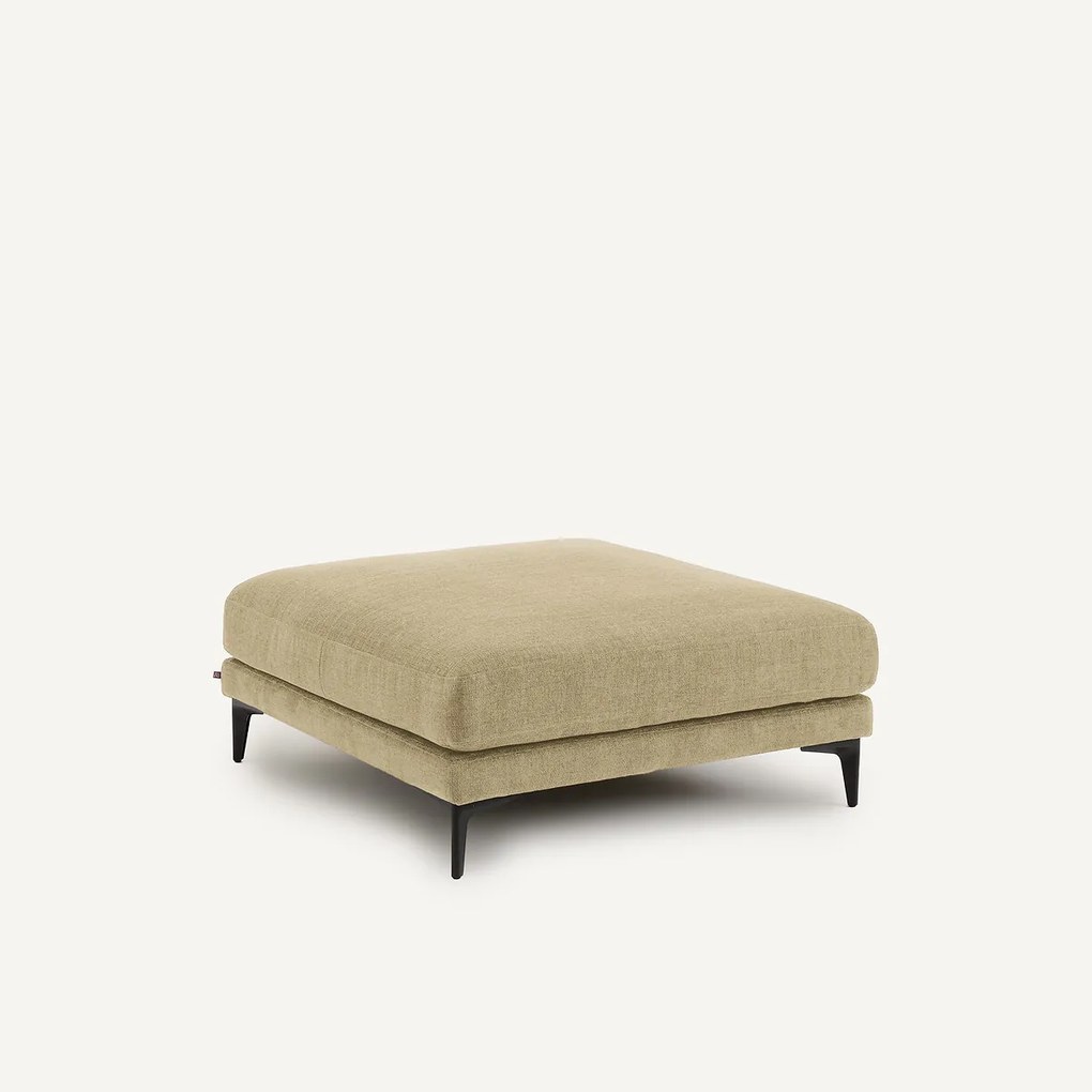 Voetensteun van gevlochten polyester, MODERNISTE, ontwerp van Emmanuel Gallina