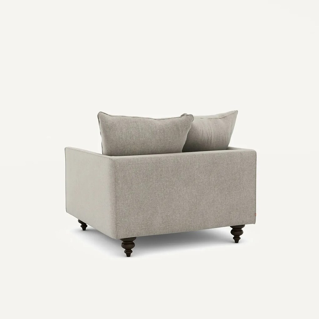 Fluwelen chenille fauteuil, Lazare