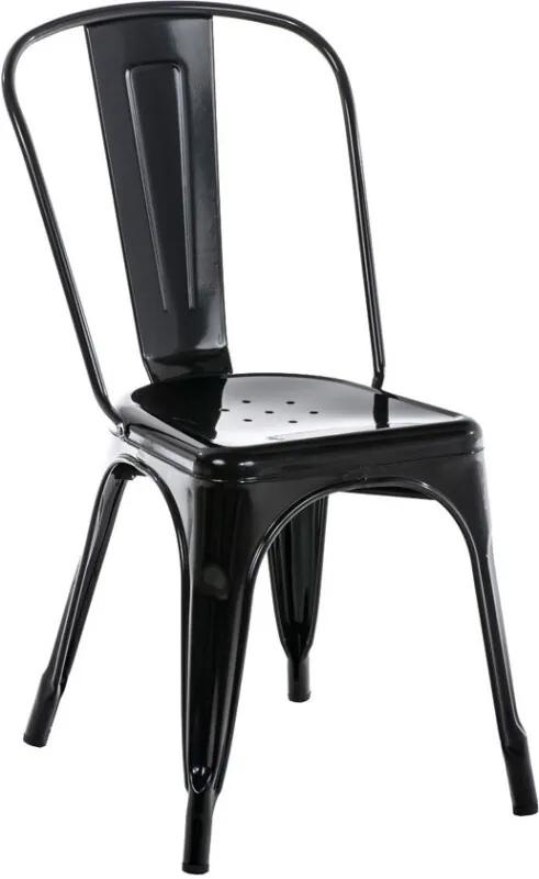 Bezoekersstoel - BENEDIKT - zwart