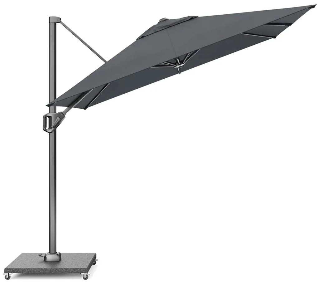 Platinum Voyager Zweefparasol T .x.m (excl Voet) Polyester Grijs