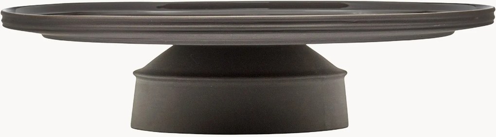 Handgemaakte porseleinen taartplateau Dune