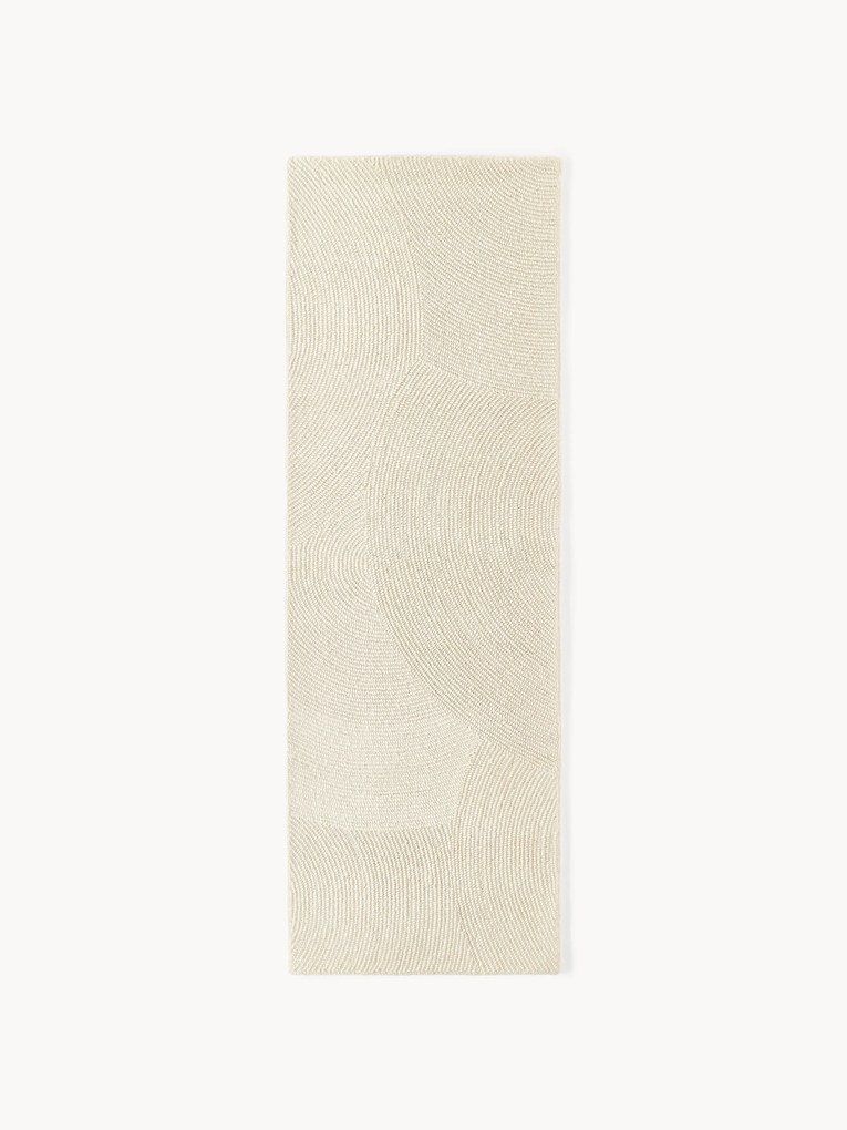 Handgetufte wollen loper Eleni