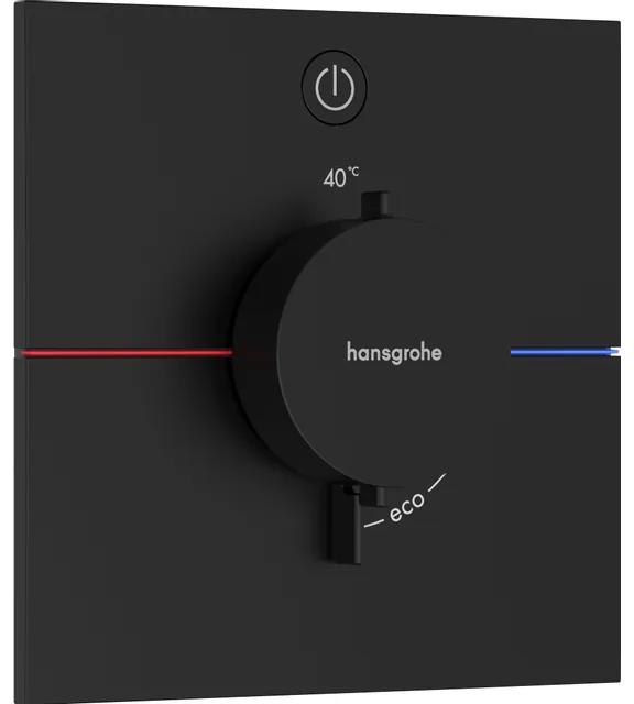 Hansgrohe Showerselect thermostaat inbouw voor 1 functie matzwart 15571670
