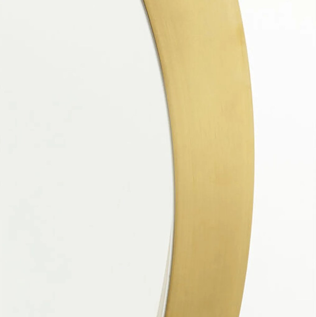 Ronde Spiegel Messing - 100x100cm