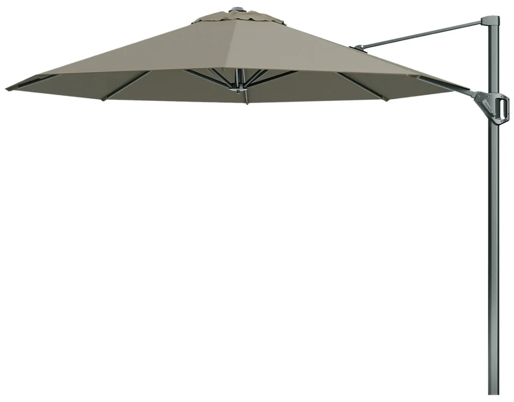 Platinum Voyager Ronde Zweefparasol T1 3m. - Taupe