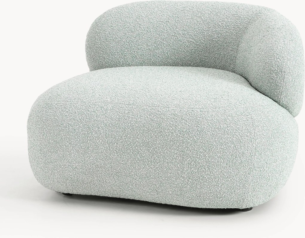 Bouclé loungefauteuil Alba