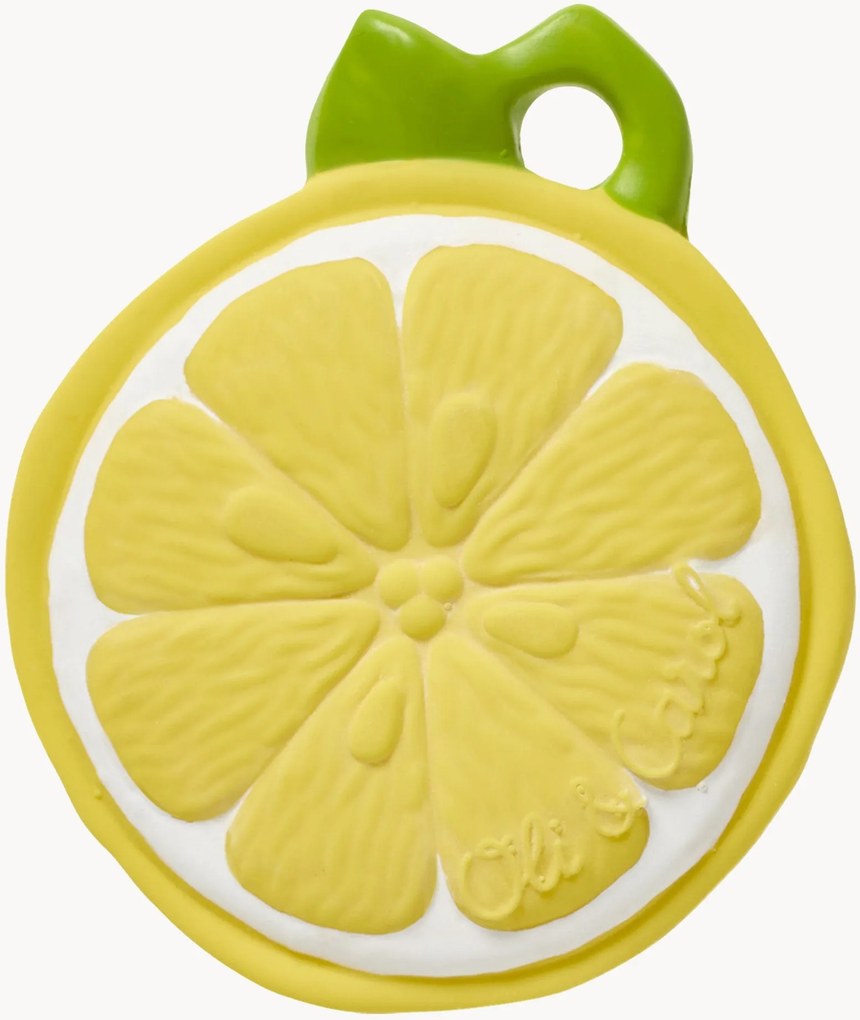 Handgemaakte bijtring Lemon