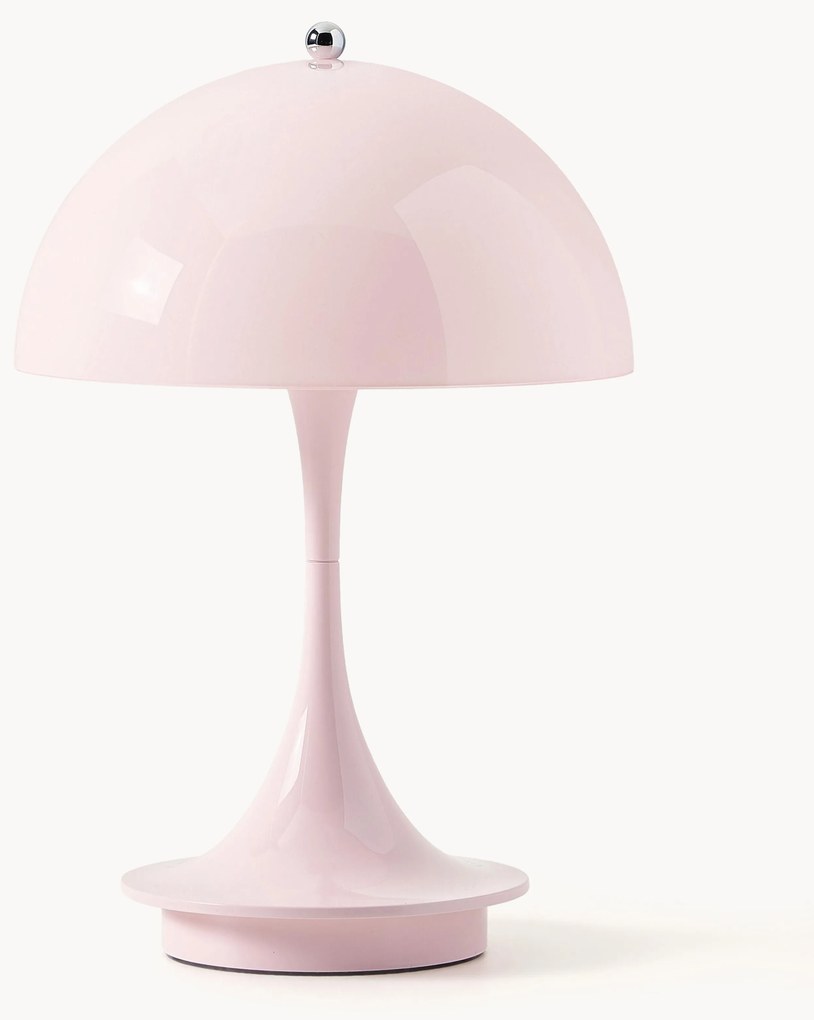 Mobiele dimbare LED tafellamp Panthella H 24 cm, ontwerp Verner Panton