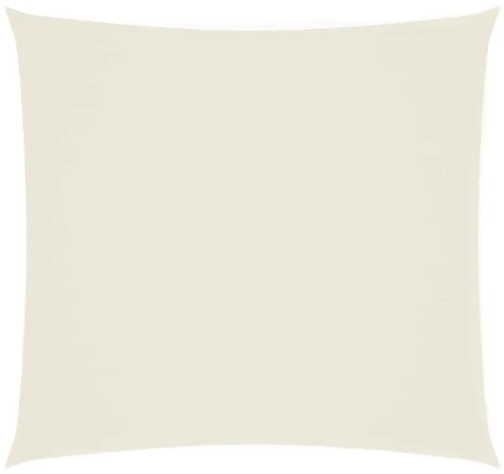 vidaXL Zonnescherm vierkant 2,5x2,5 m oxford stof crèmekleurig