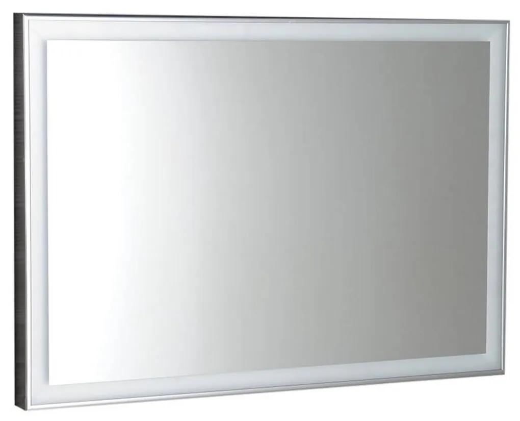 Badkamerspiegel Sapho Luminar 90.3x50.3 cm LED-Verlichting Frame Chroom